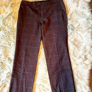 Banana Republic slim fit mens dress pant, 36/34